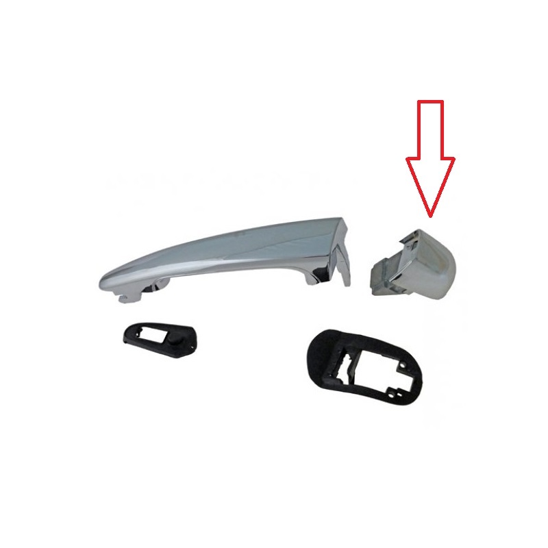 e46 kapı kolu bademi sağ coupe 2002-2005 51217002270