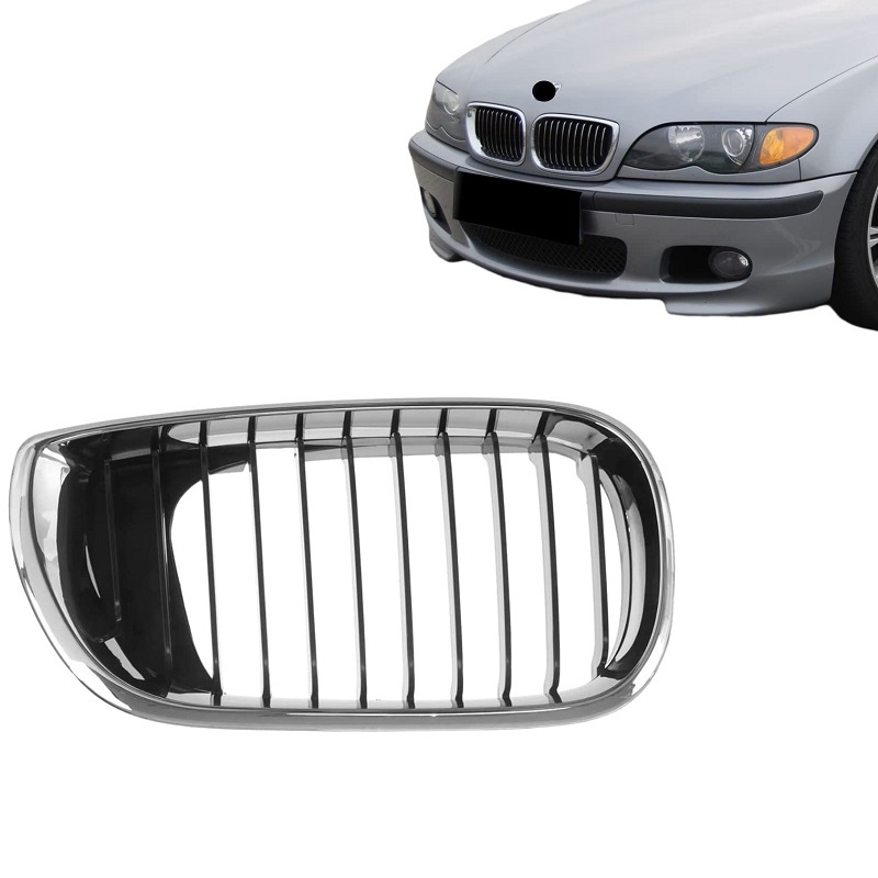 e46 sağ panjur krom siyah sedan 2002-2005 51137030546