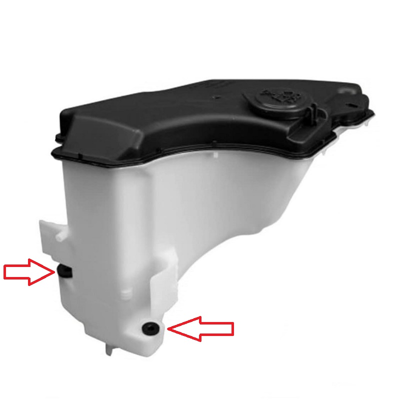e46 cam su bidonu 2 motorlu 61677008057