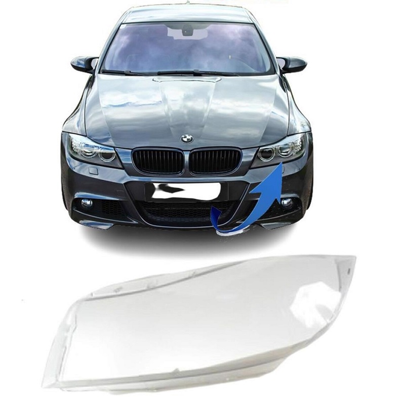 e90 sol far camı zenon vidalı tip 2005-2011 63117240247p1