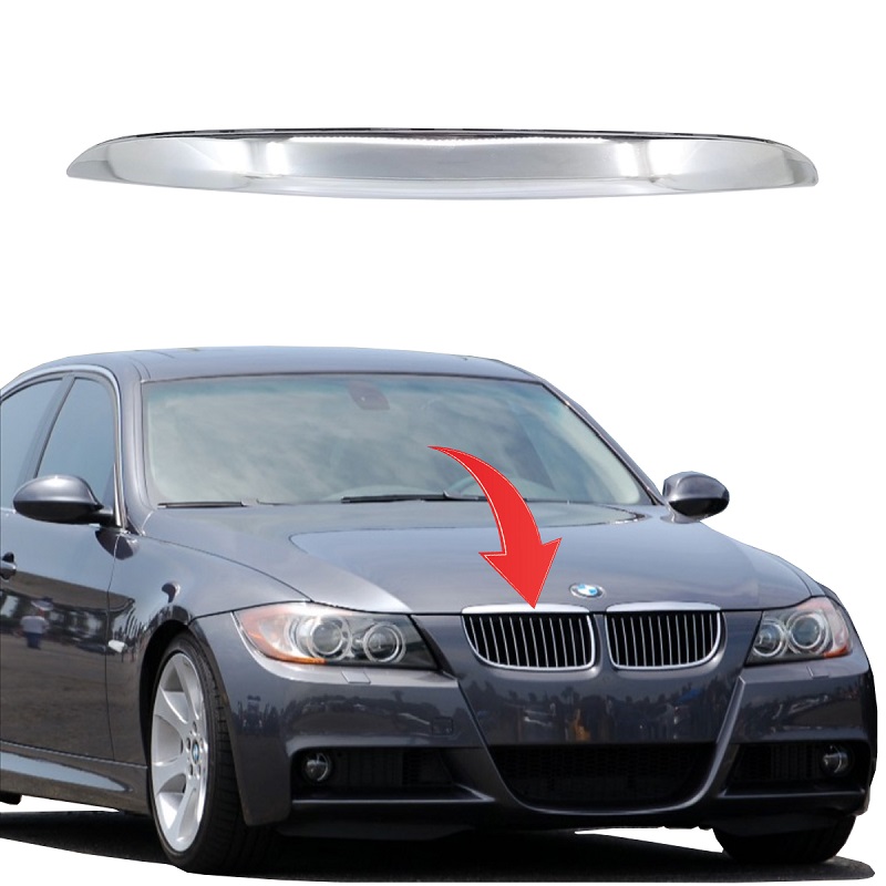 e90 sağ panjur üst nikelajı 2005-2008 51137117242