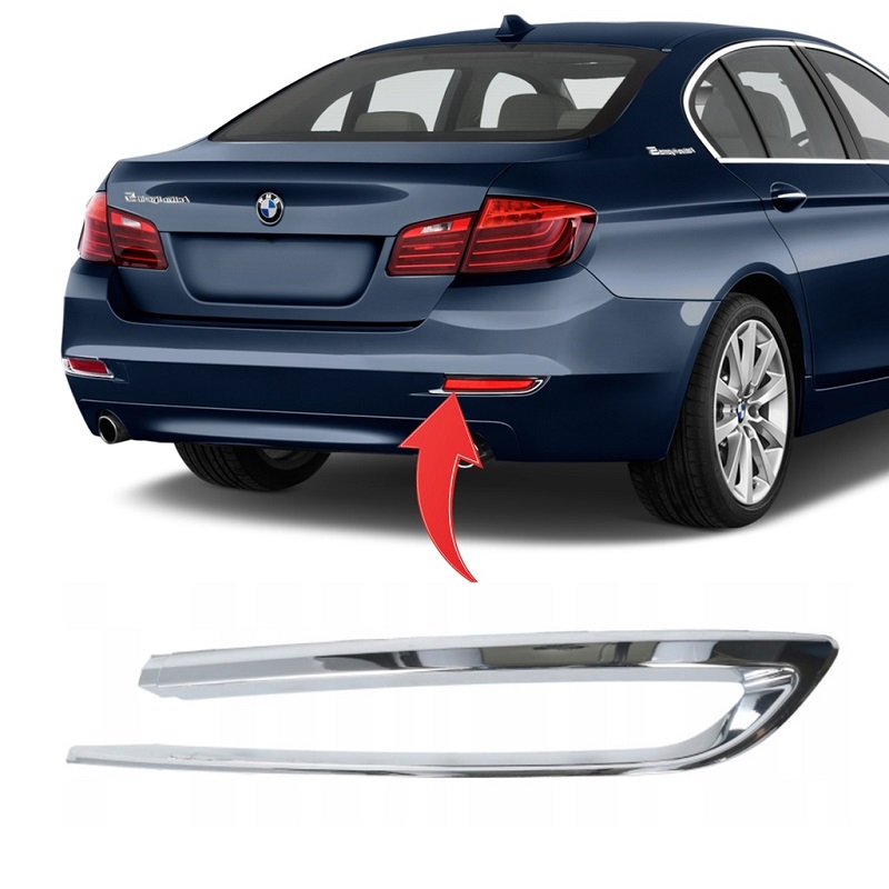 f10 arka tampon nikelajı sağ luxury 2014-2016 51127341676
