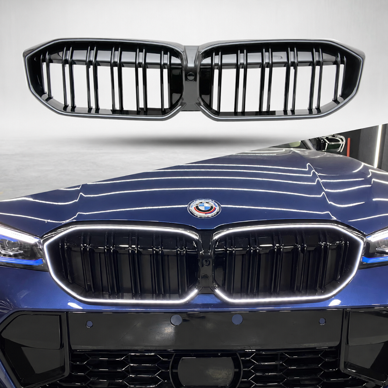 g20 panjur lci̇ pi̇ano black çi̇ft çıtalı led işıklı (2022-2025) a2203110