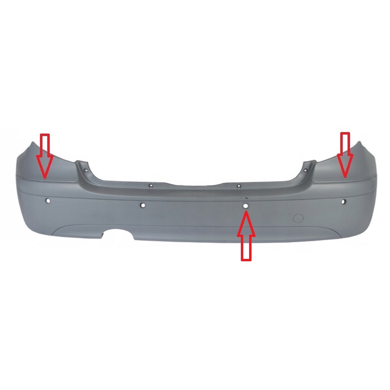 w169 arka tampon sensörlü nikelajlı 2005-2008 a1698851725