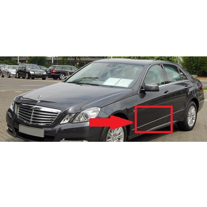 w212 sol ön kapı krom çıta 2009-2012 a2126902562