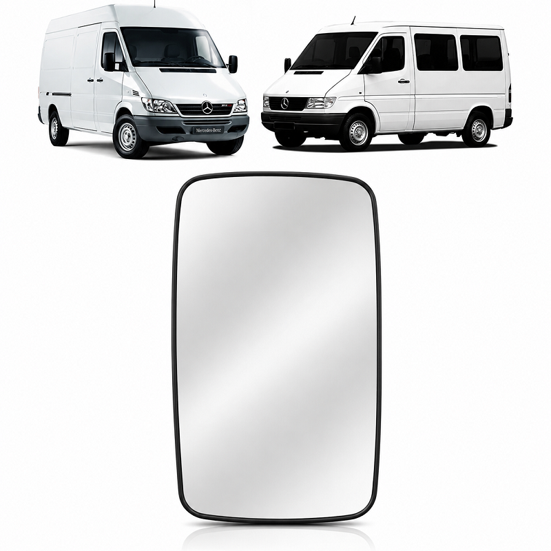 w901 w904 ayna camı sağ mekanik a0018110733