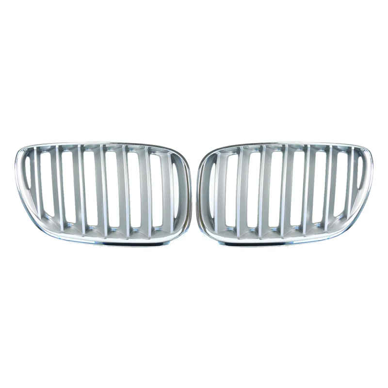 x5 e53 panjur sağ sol takım krom/titan 2004-2006 51137124815-51137124816