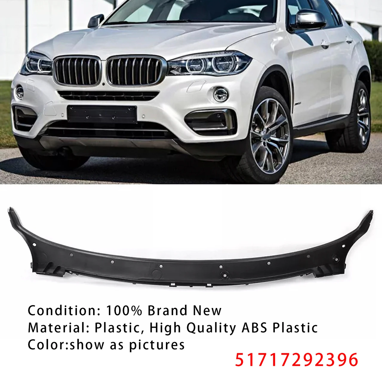 x5 f15 ön cam izgarası 51717292396
